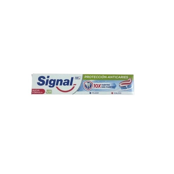 Dentífrico Signal Anticaries Flúor-Calcio 75ml.