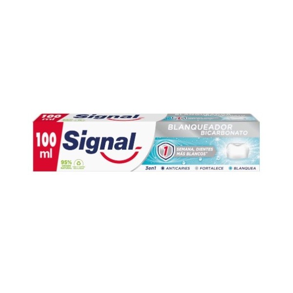 Dentífrico Signal Blanqueador Bicarbonato 100ml