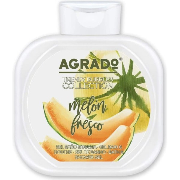 Gel de baño Agrado melón fresco 750ml.