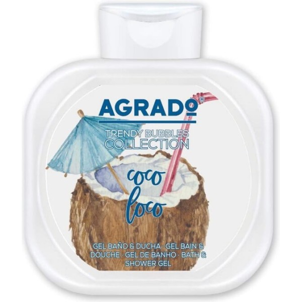 Gel de baño Agrado coco loco 750ml.