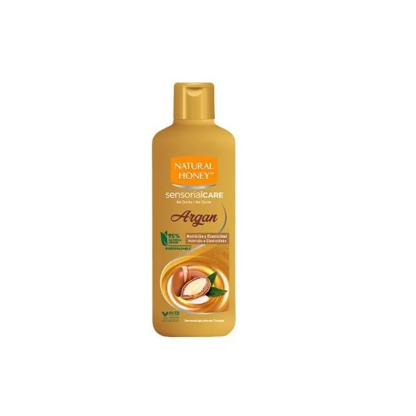 Gel ducha Natural Honey Argán 650ml.