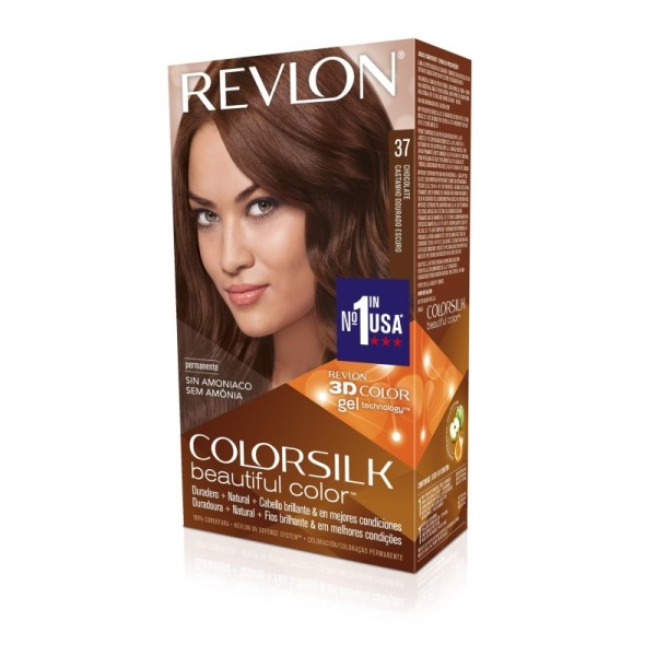 Tinte capilar Colorsilk Revlon 37 chocolate