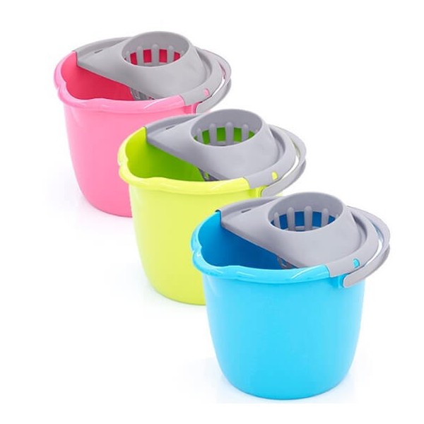 Cubo&Escurridor 14 L / Liso Nature Surtido /6214L