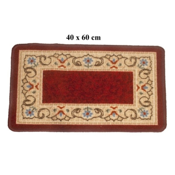 Alfombra pasillero Mosaico beige 40x67cm. antideslizante