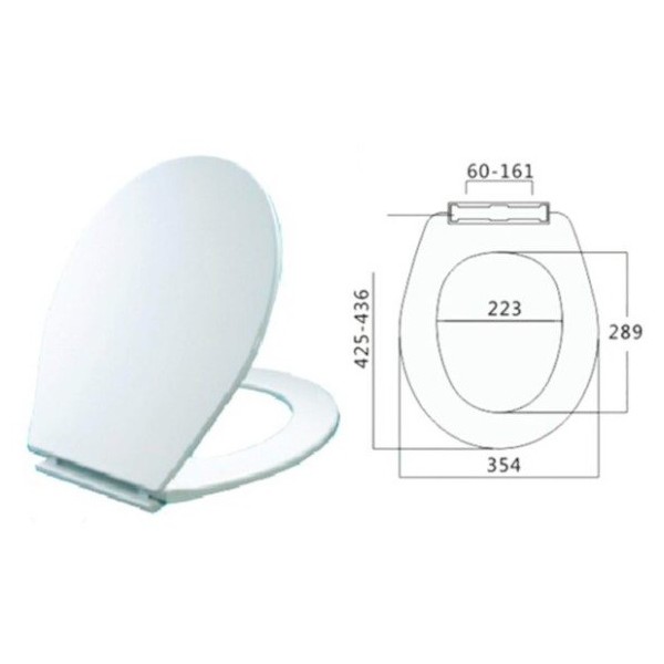 TAPA WC STANDAR/39001