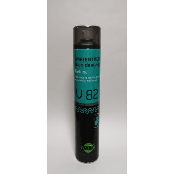 Ambientador gran descarga Vinfer Deluxe V82 spray 750 ml.