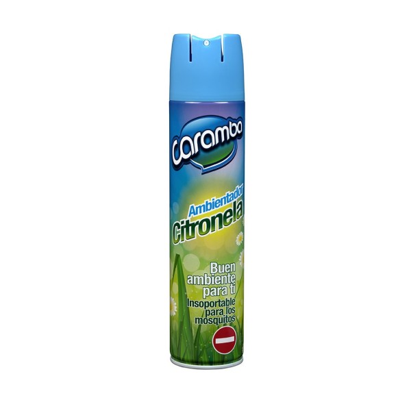 Ambientador Caramba con citronela repele mosquitos 400ml