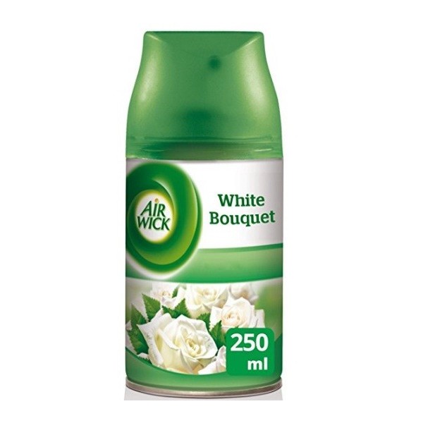 Ambientador Airwick Freshmatic recambio White Bouquet Seda 250 ml.