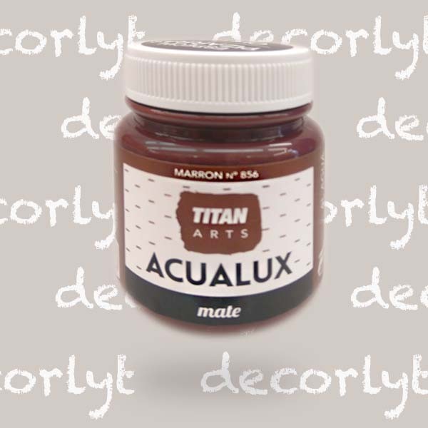Pintura a la tiza MARRON ACUALUX 100 ML