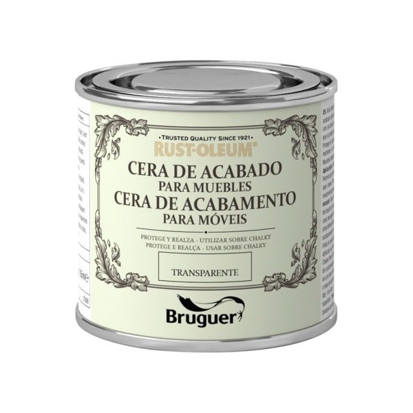 Cera acabado muebles transparente Chalk Paint 125ml