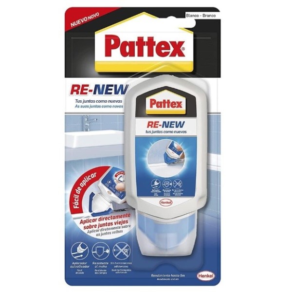 Pattex re-new aplicador antimoho especial juntas 80ml.