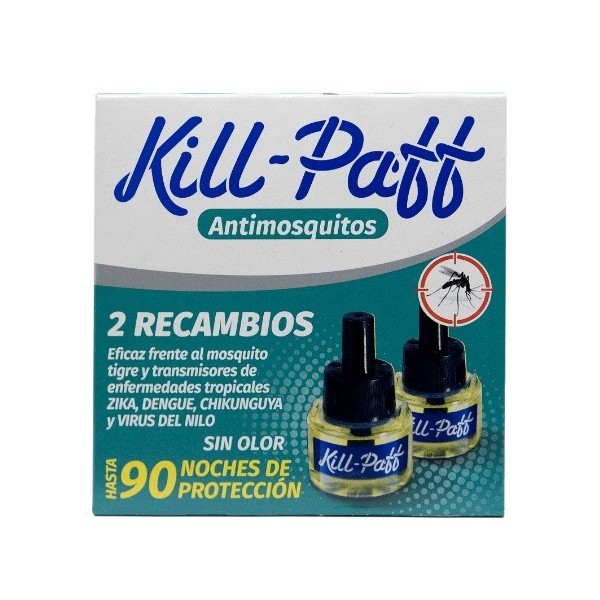 Kill-Paff antimosquitos 2 recambios