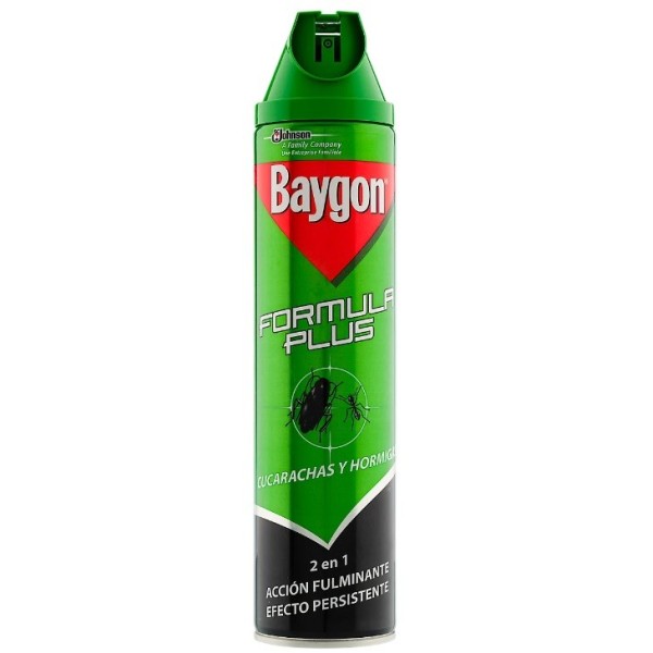 Insecticida Baygon cucarachas y hormigas 600ml