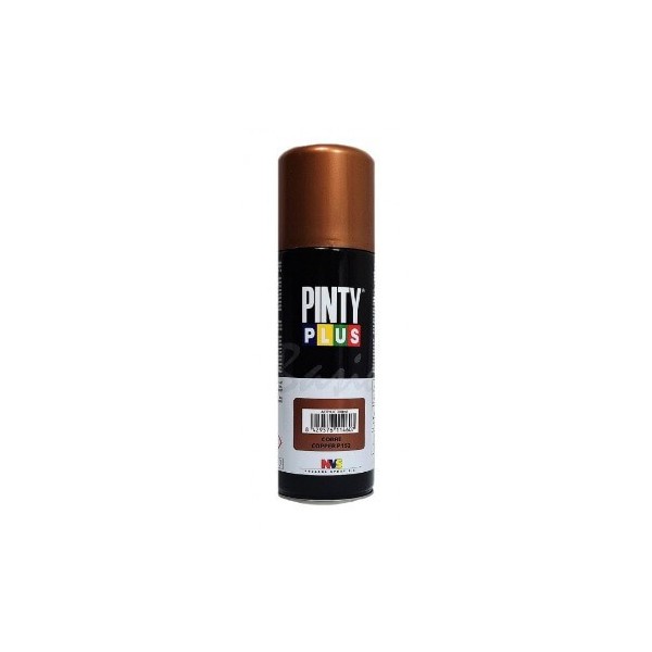 Pintura Spray Pinty Plus Acril Cobre P-152 de 200ml.