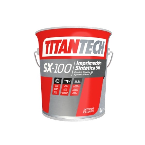 IMPRIMACION GRIS TitanTech SX-100 4 litros