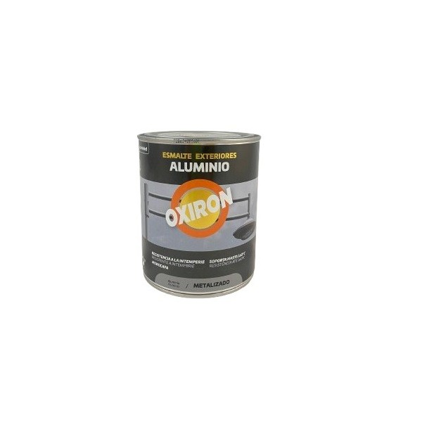 Esmalte exterior Aluminio Oxiron metalizado 750ml