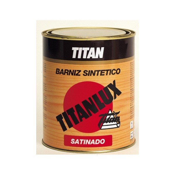 Barniz sintético Titan satinado 250ml interior y exterior