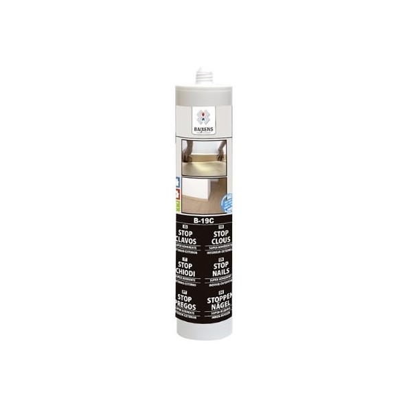 Stop clavos B-19C formato cartucho para pistola de 310ml.