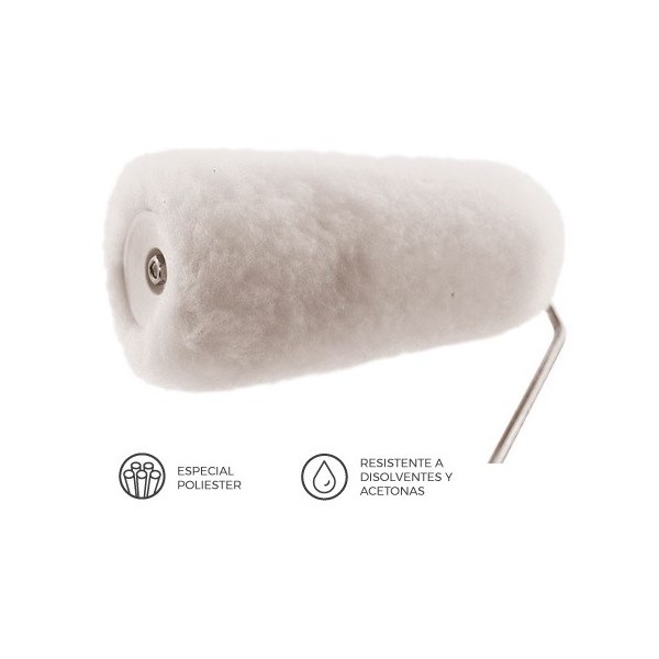 Rodillo Acrílico Brico Tinajero de 22cm.