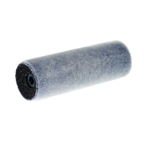 Rodillo recambio flocado Gris cóncavo de 11cm.