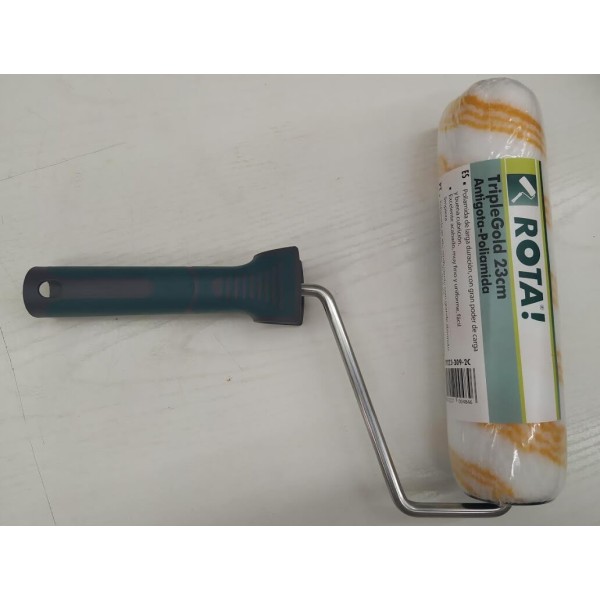 Rodillo TripleGold Antigota-Poliamida de 8mm - 23cm /V.BI.