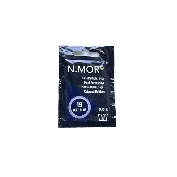 Tinte Ropa N.MOR 19 Deep Blue, contiene 5grs.