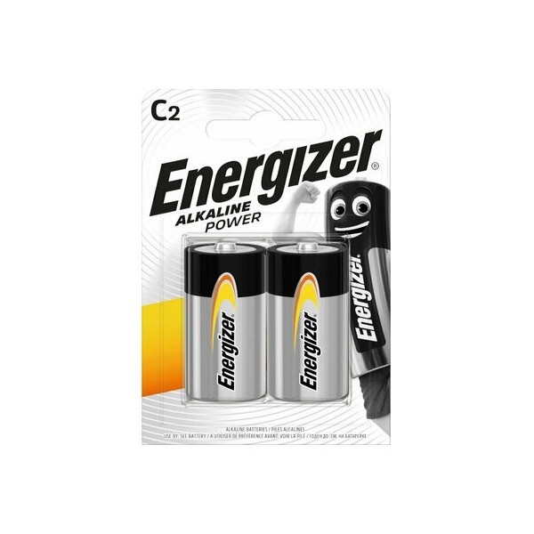Pilas Energizer alcalinas power C-LR14 /duplo
