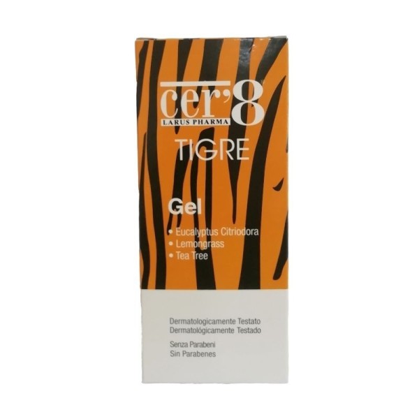 Gel repelente mosquito tigre cer.8 para toda la familia 75 ml