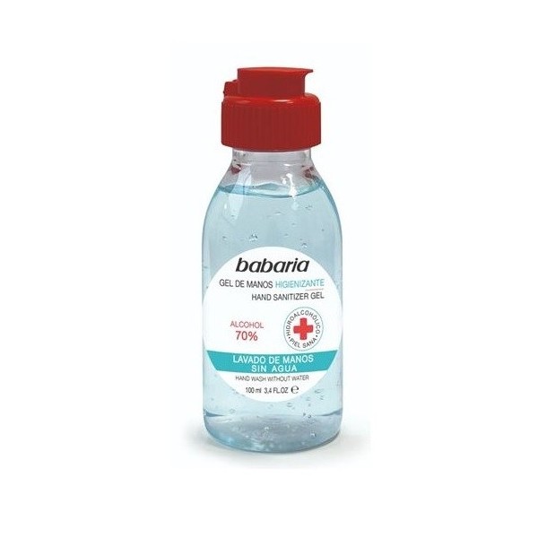 Gel manos higienizante hidroalcoholico babaria 100ml.