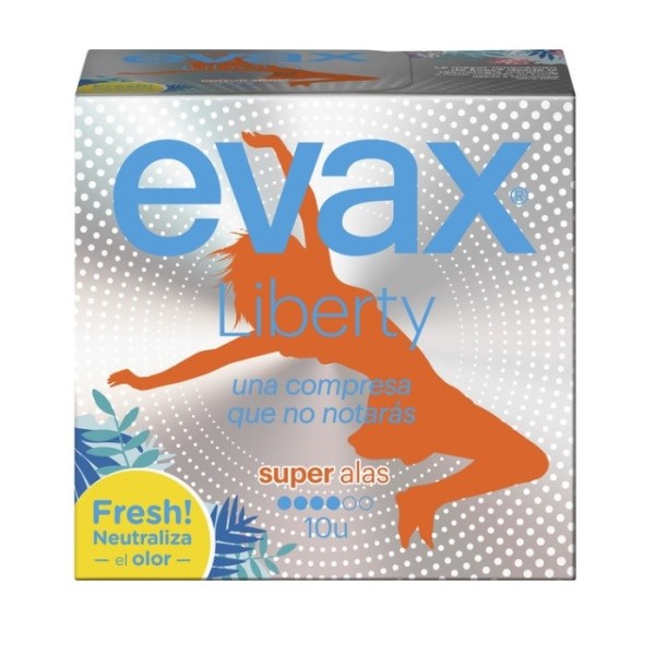 Compresa Evax Liberty Alas Super 10 unidades