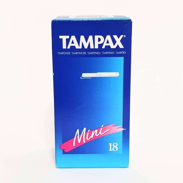 TAMPAX tampones mini 18 unidades