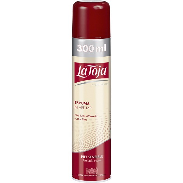 Espuma de afeitar La Toja spray para pieles sensibles 300ml