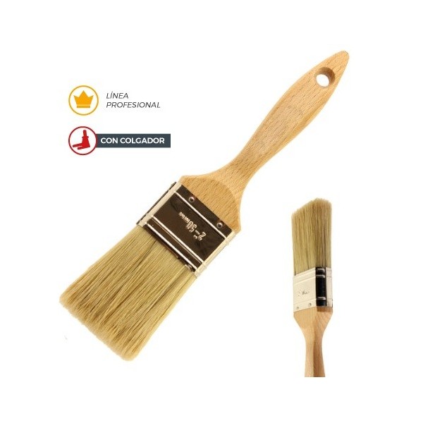 Paletina Cuádruple mango madera