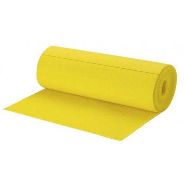 Bayeta rollo amarillo precortado 38x600 cm de 210grs.