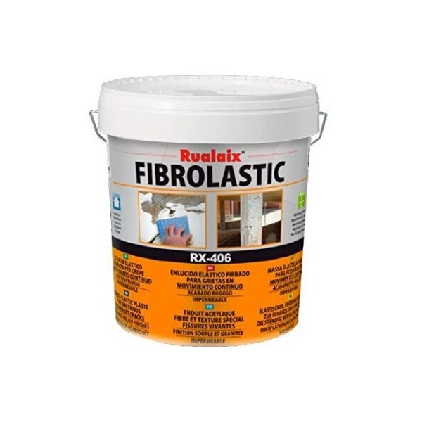 Masilla elástica fibra vidrio de 5Kg.