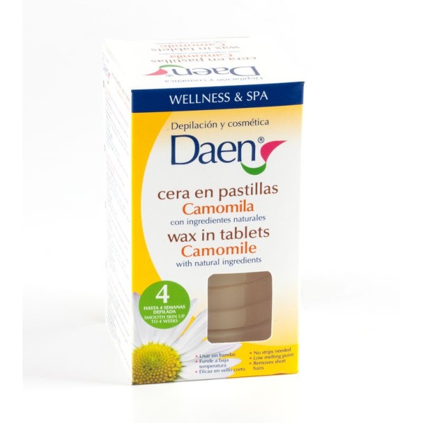 Cera en pastillas Daen camomila 260gr.