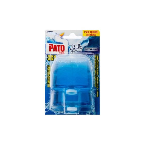 Ambientador gel WC Pato 2 recambio frescor marino 2x55ml