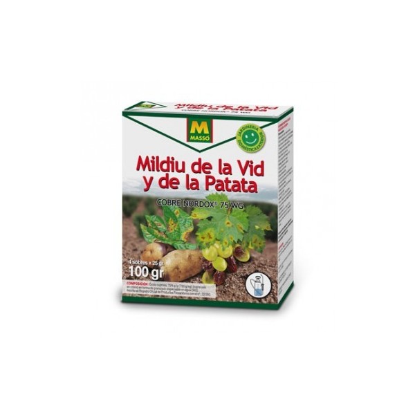 Mildiu de la vid y patata Massó 4x25grs.