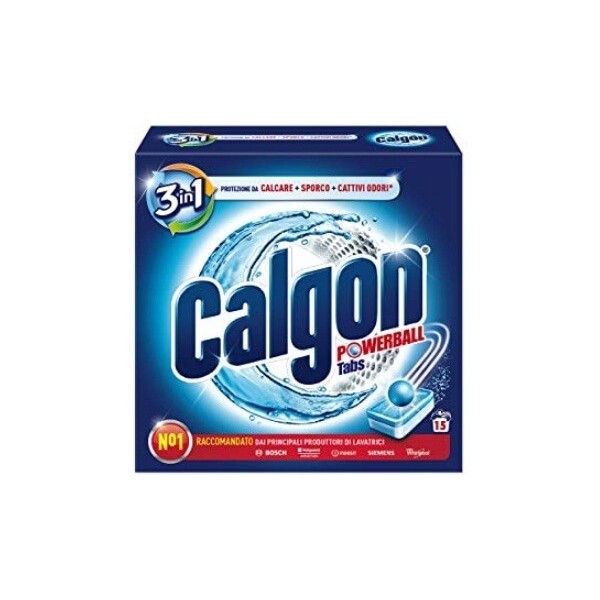 Calgon Tableta antical 3 en 1, contiene 15 unidades.