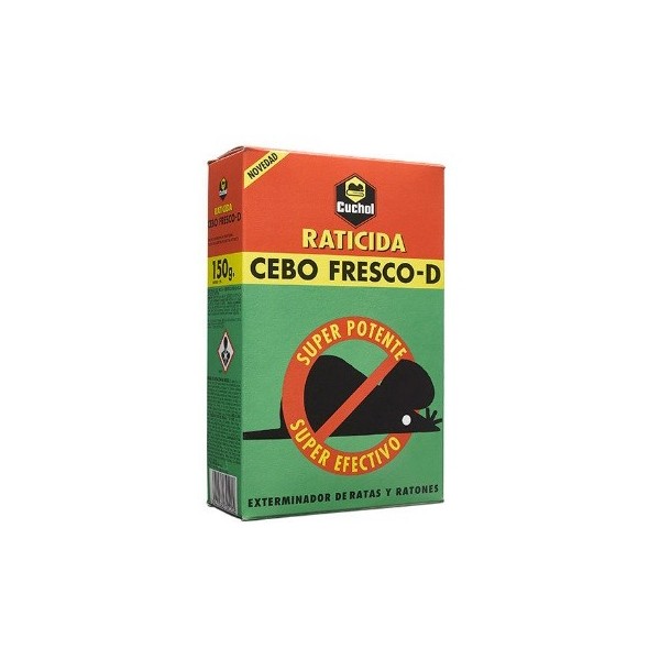 Raticida cebo fresco Cuchol 200 Grs.