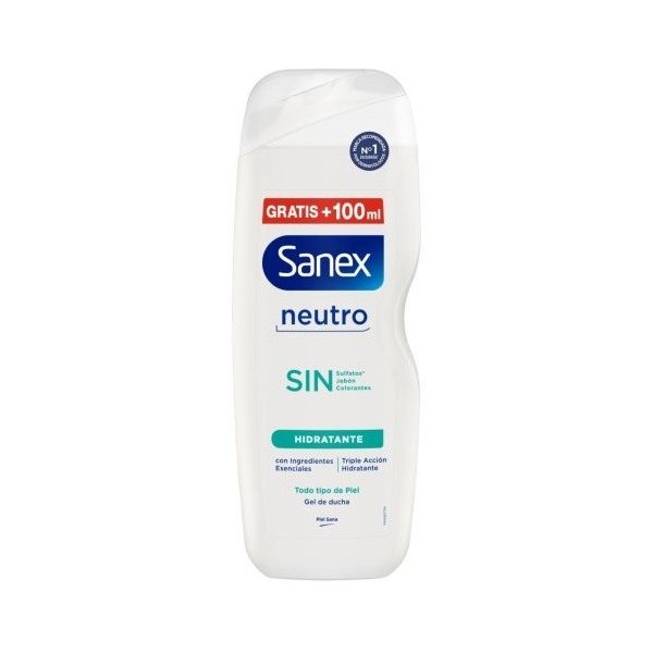 Gel Baño Sanex Neutro todo tipo de piel 700ml.