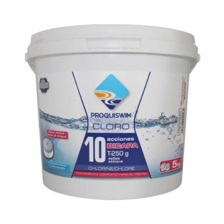 Cloro 10 Acciones bicapa...