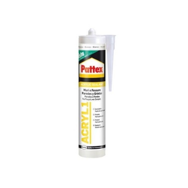 Acry-junt Pattex sellador acrílico de 300ml.