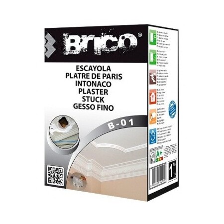 Escayola blanca B-01 de 1Kg.