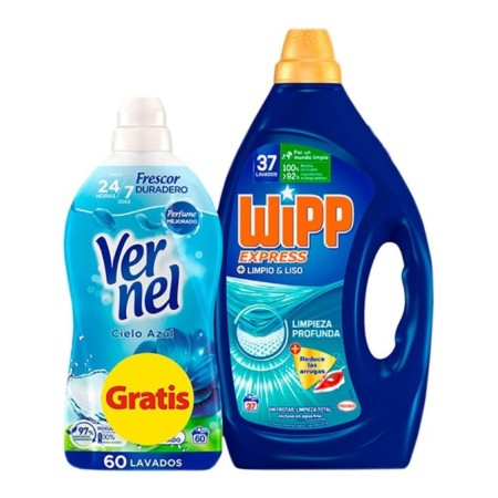 Detergente Wipp gel express...