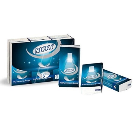 Pañuelos nicki perfumados 6x9